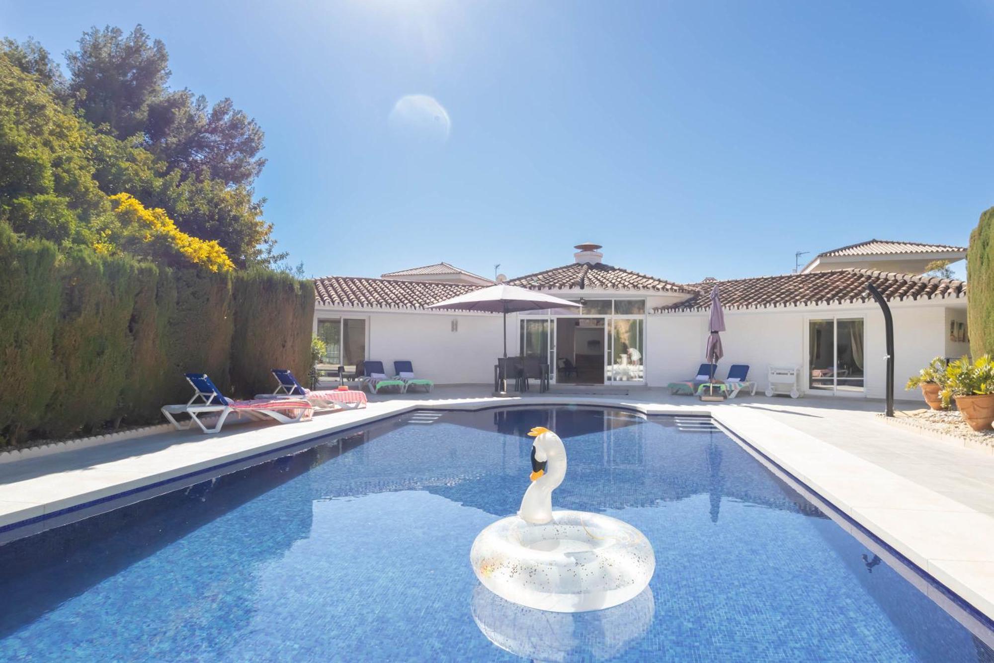 Pool Villa Rancho Domingo Family Friendly - Happy Rentals Benalmádena Dış mekan fotoğraf